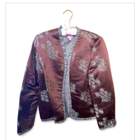 Vintage Molly b. luxury quilted Kimono Jacket - Picture 2 of 12